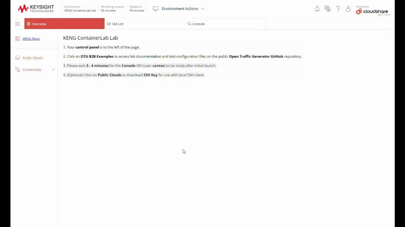 KENG Container Lab Test Drive Introduction